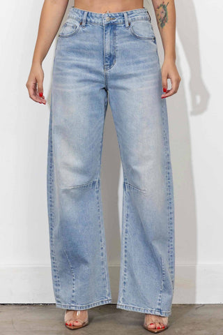 LIGHT BARREL JEANS