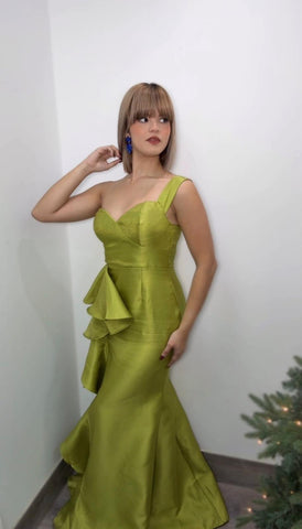 Imperial Green Dynasty Dress
