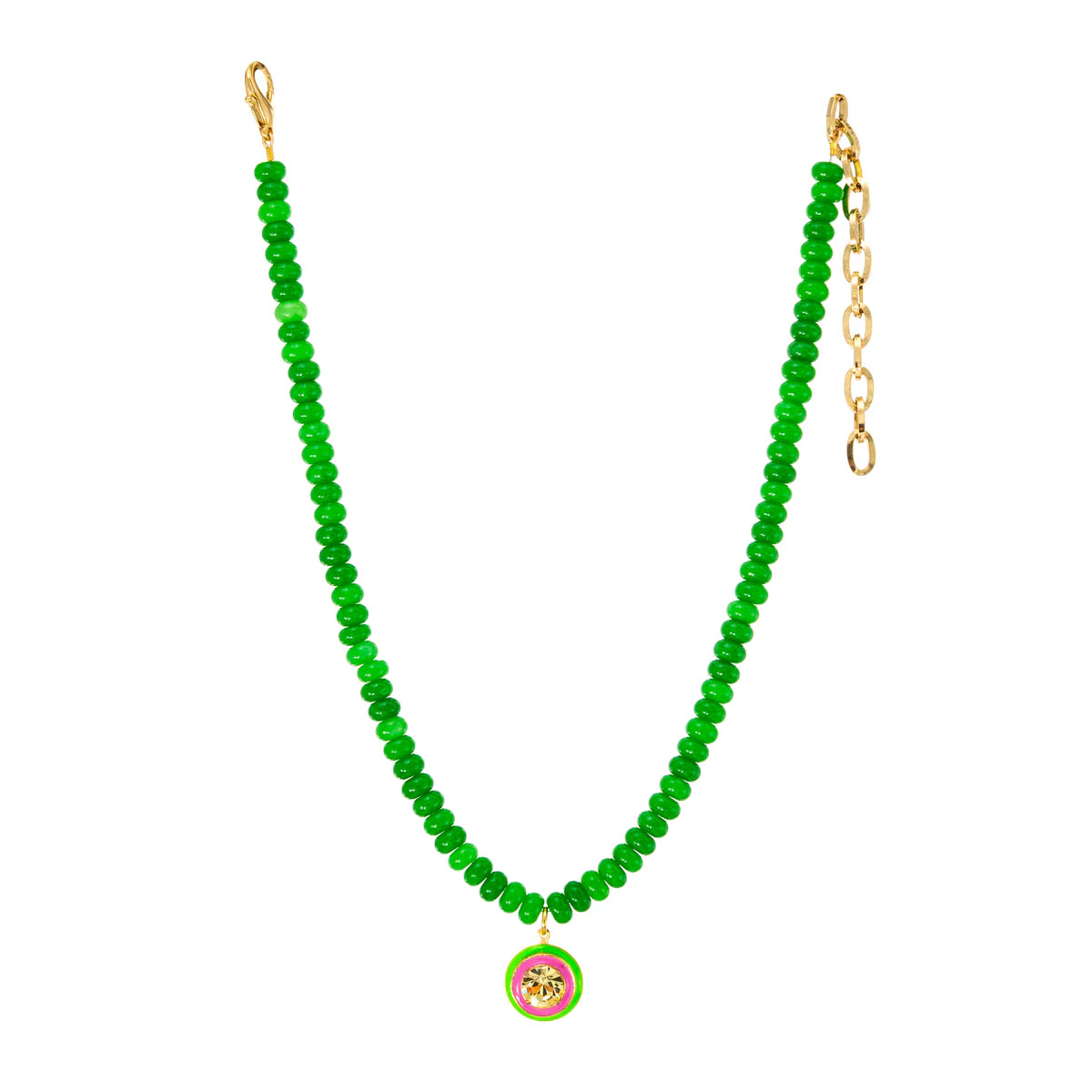 Tova Majestic Green Necklace