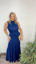 Holiday Glam in Navy Blue