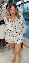 MILÁN POLKA TAILORED SKORT SET