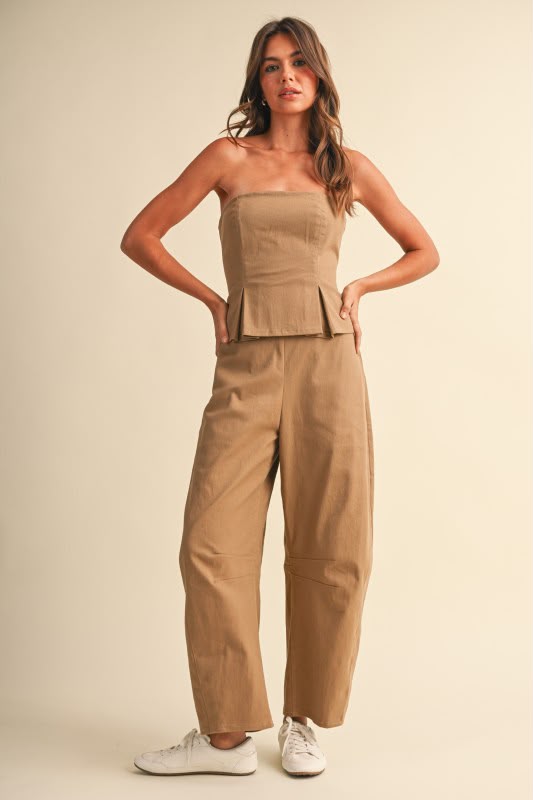 Khaki Jumpsuit