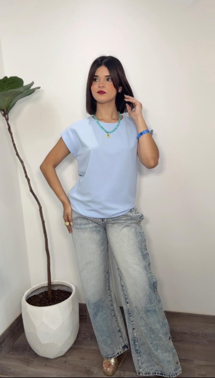 Sky Blue Top