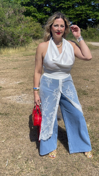 Lace Trouser Jeans
