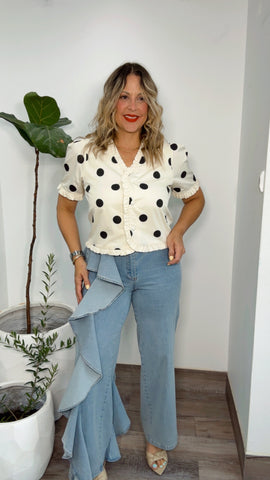 Polka Dot Blouse