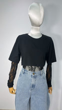 Layering Lacey Black Bodysuit