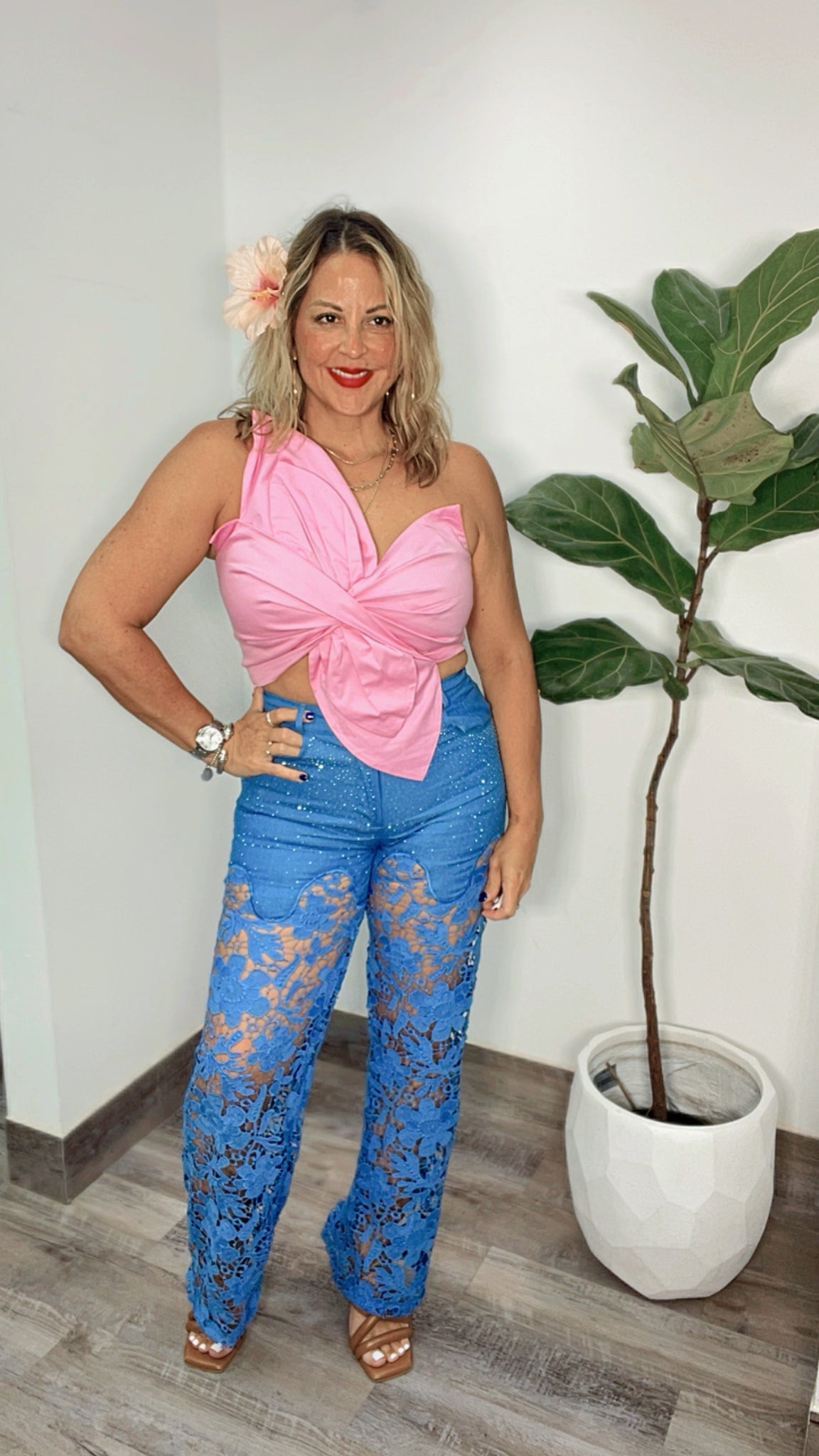 Pink Twist Desire Top