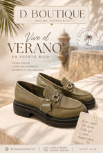 Olive Mocasines
