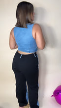 Plus Size Back Black Denim