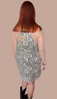 A. Print Overall Dress