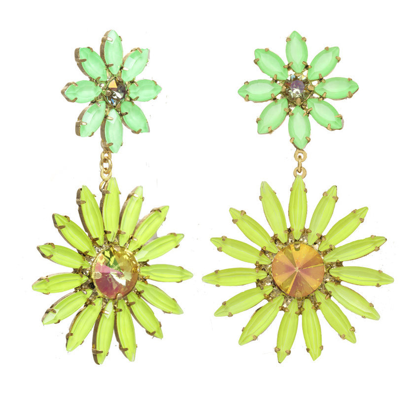 TOVA Yellow and Green Flower