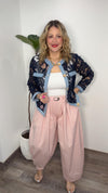 Lace Navy/Denim Jacket
