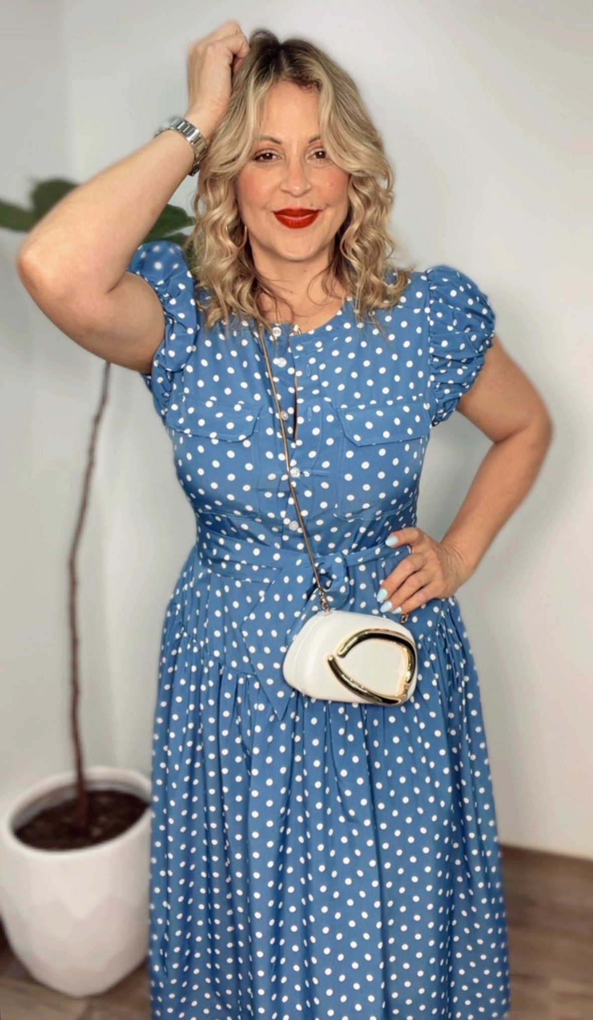 Dolce Amore Dot Dress