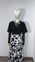 Cow Print Wrap Around Skirt