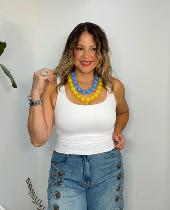 White Basic Top