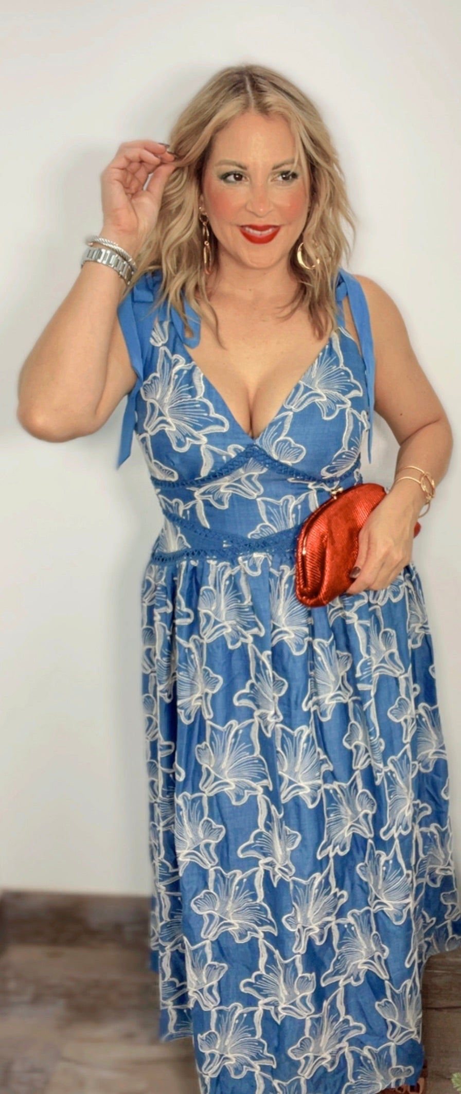 Autumn Grace Denim Dress