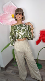 Oliva Print Top