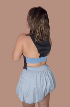Black Denim Vest