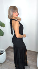 Halter Black Maxi Dress