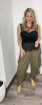 Deep Lace Top