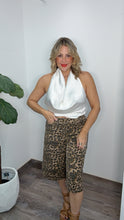 Leopard Print Bermuda Shorts