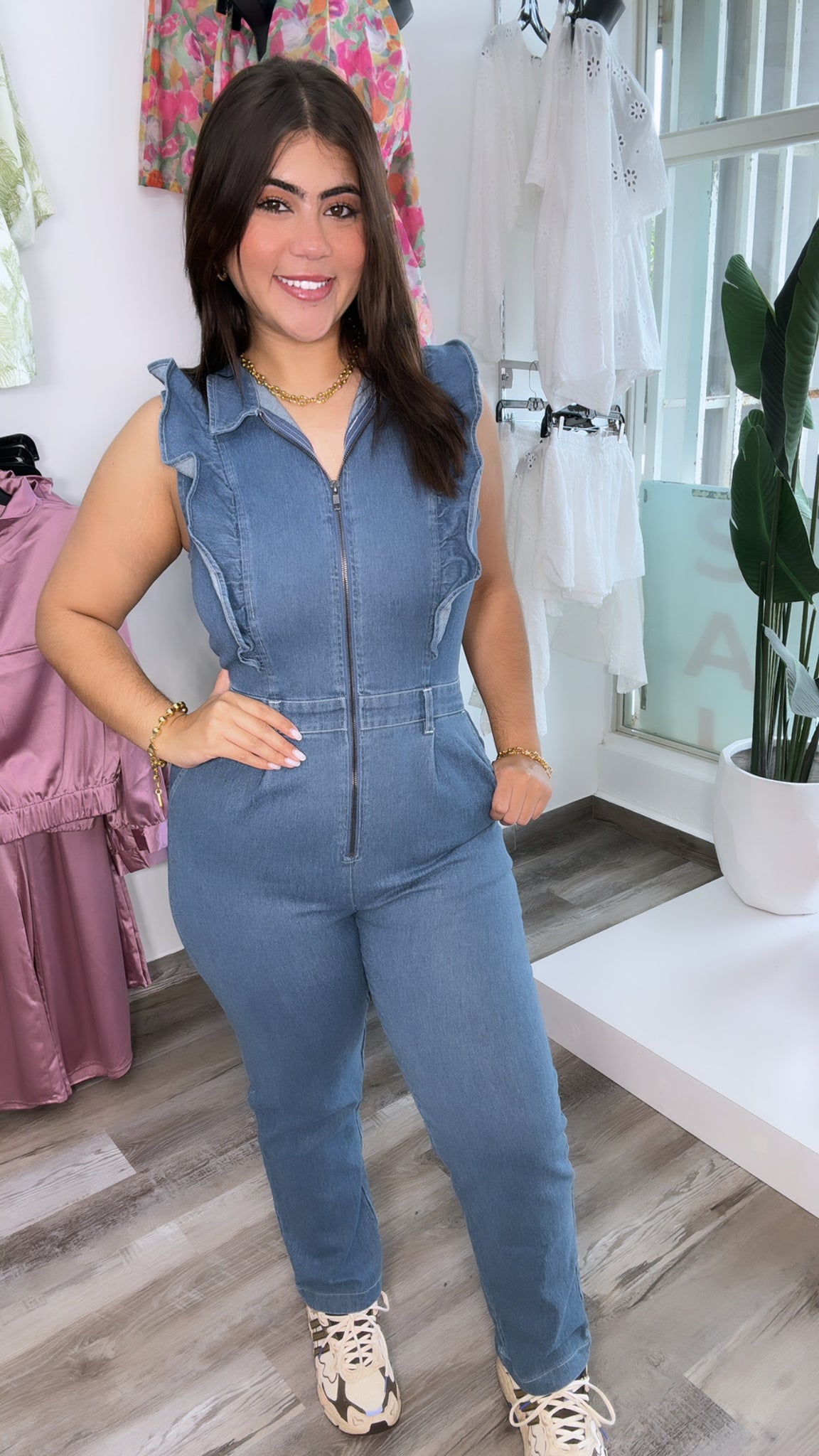 Denim Jumpsuit