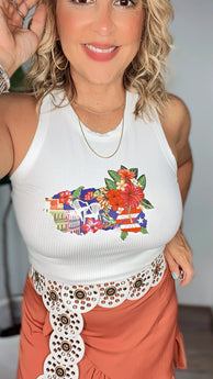 Tamarindo Wrap Around Mini Skirt