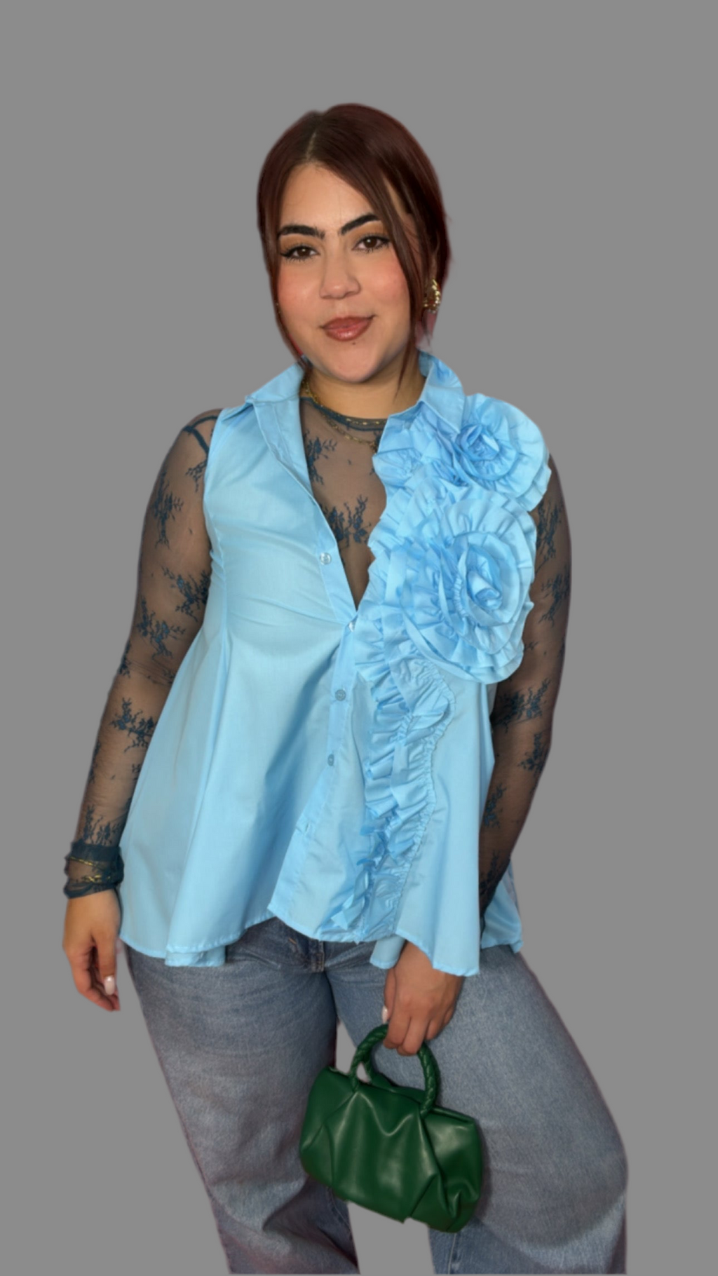Baby Blue Gracia Blouse