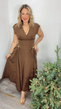 Deep Mocha Luxe Dress
