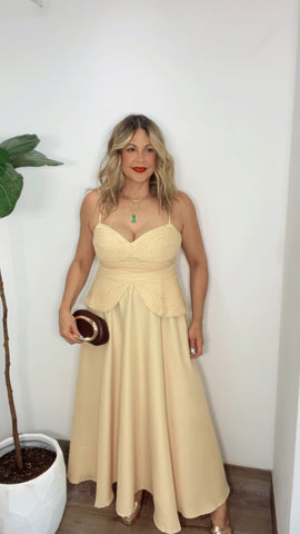 Luméra Butter Yellow Dress