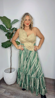 Green Oasis India Skirt