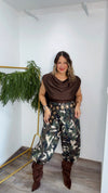 Brown Tunic Blouse
