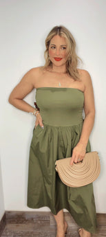 Oliva Bloom Midi Dress
