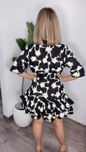 Black & White Floral Dress