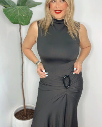 Noir Maxi Dress