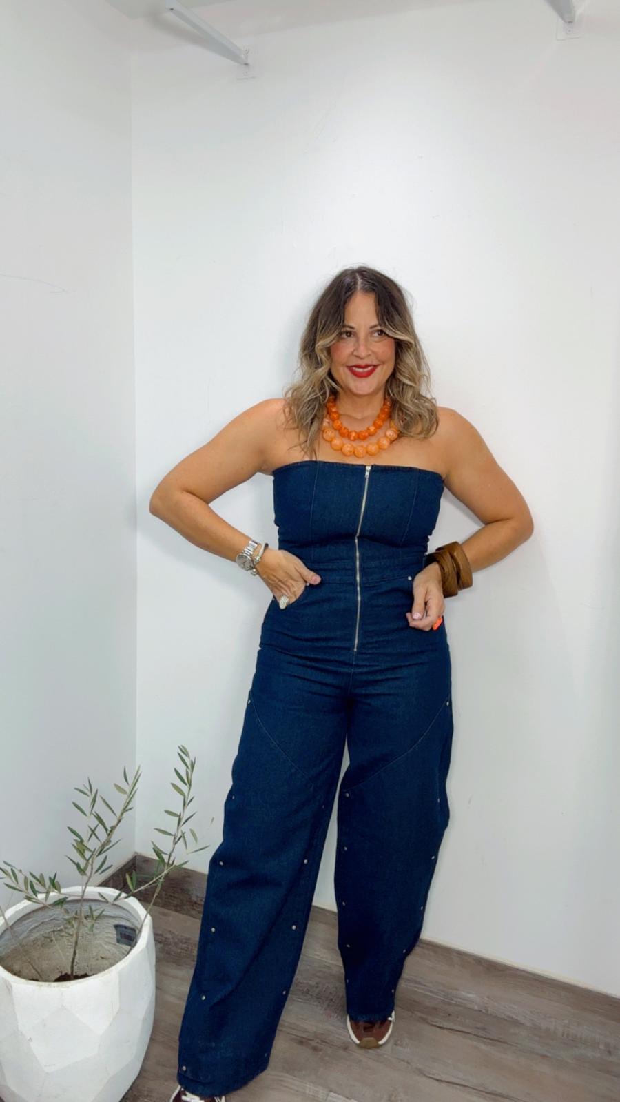 Denim Jumpsuit