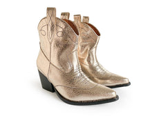 Anna Gold Cowgirl Boots