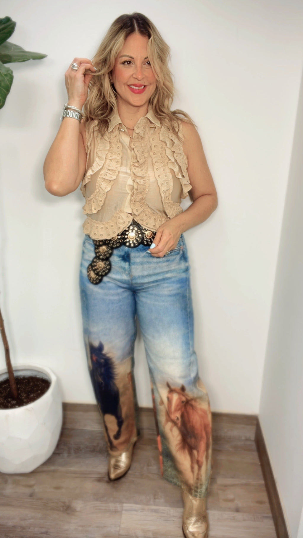 Wild Horse Statement Jeans