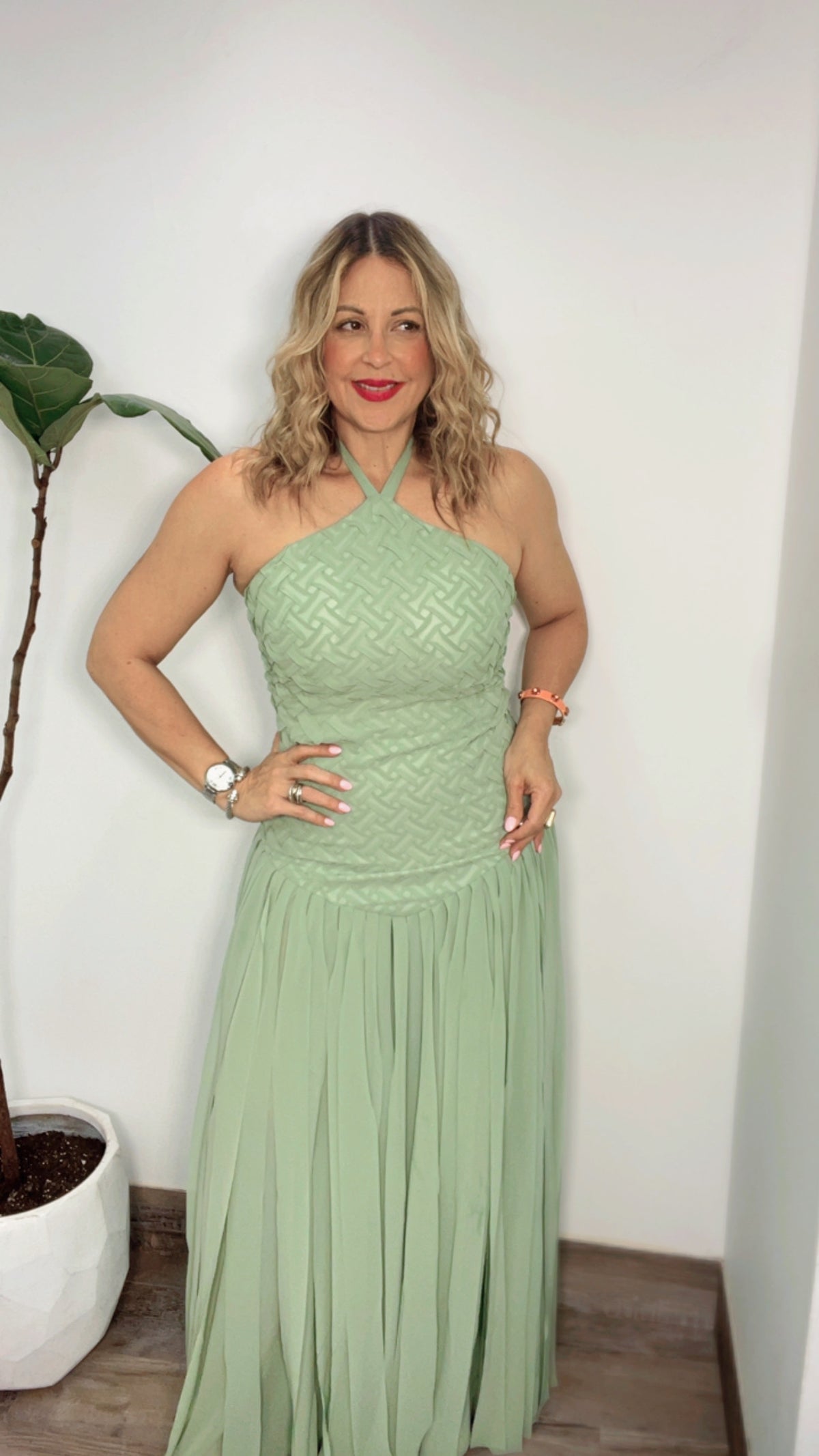 Sculpted Muse Dress