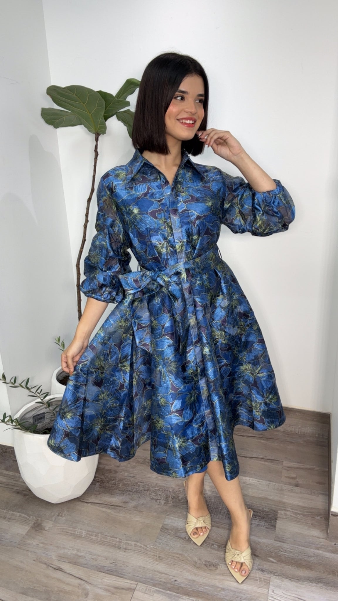 Sapphire Midi Dress (Gracia)