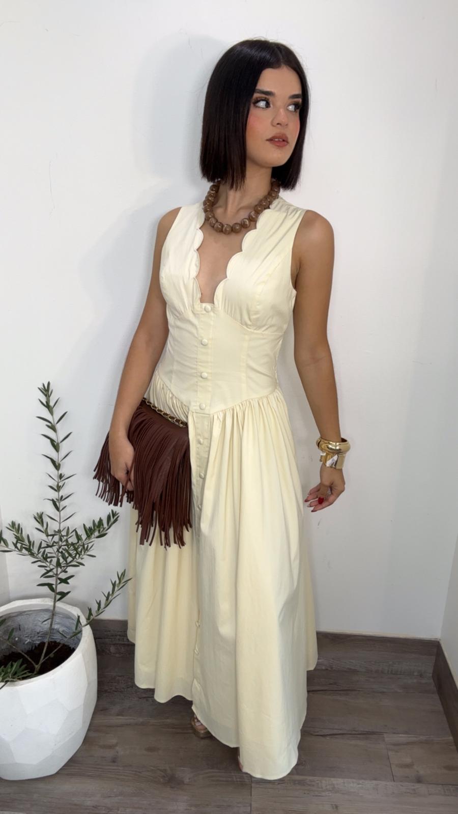 Butter Yellow Dress