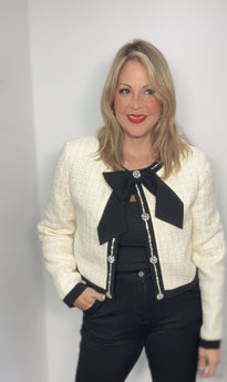 Chanel Jacket Bow Chic