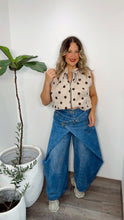 Denim Skant Wide Leg Jean