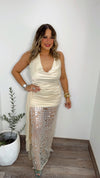 Sunset Champagne Nácar Sequin Set
