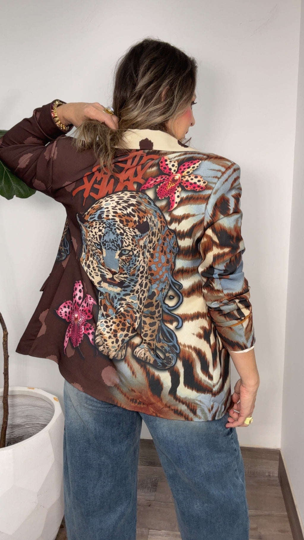 Savage Bloom Statement Blazer