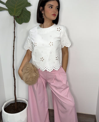 Baby Pink Palazzo