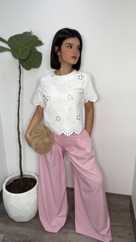 Baby Pink Palazzo