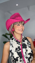 Cowgirl Boricua Fucsia Hat