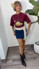 Nueva Yol Burgundy Over Size Shirt