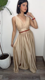 Champagne Formal Dress